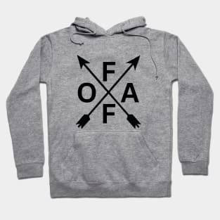 FAFO tribal arrows, humor, sarcastic, novelty gift Hoodie